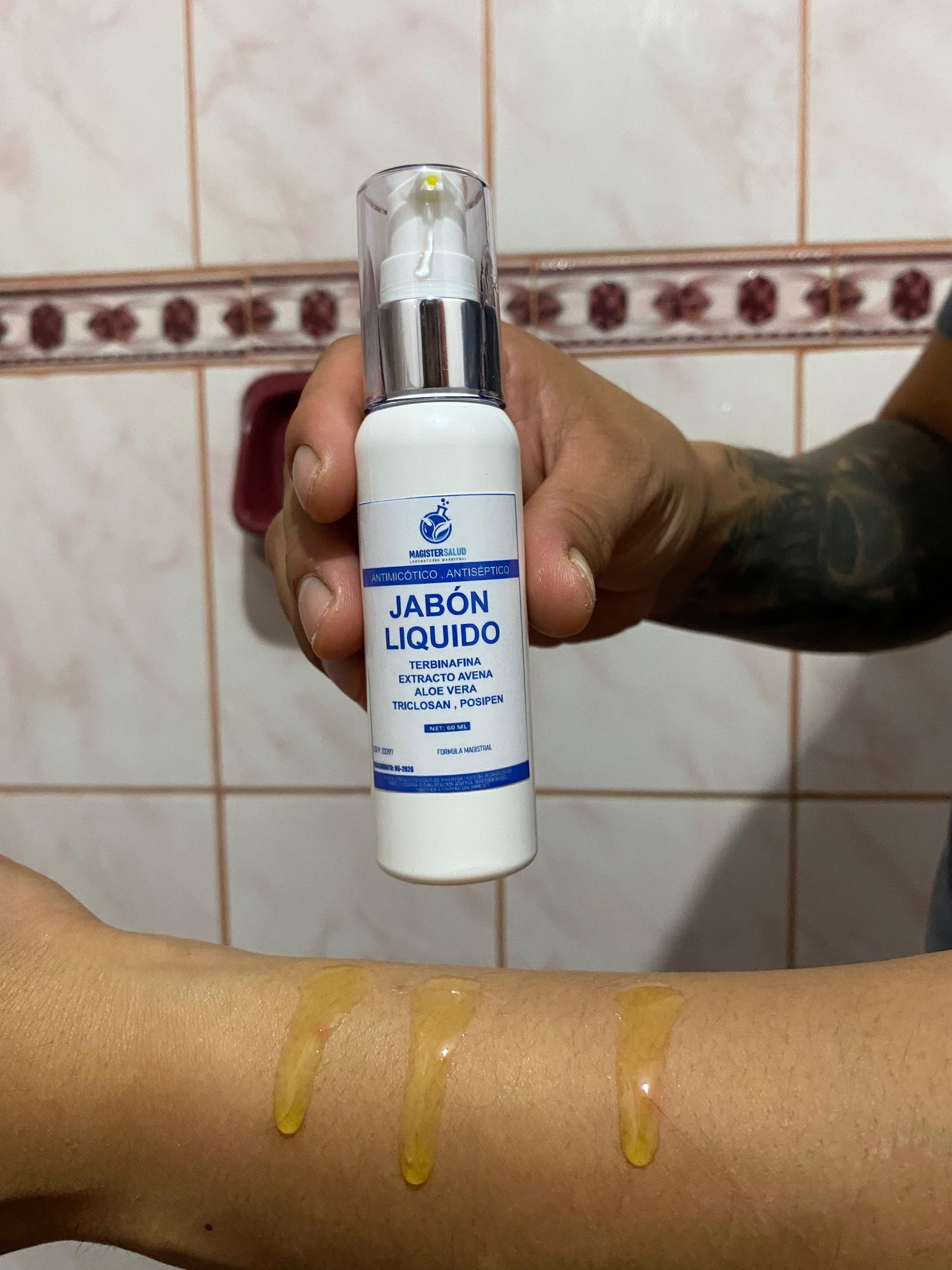 JABÓN LÍQUIDO ANTIMICÓTICO